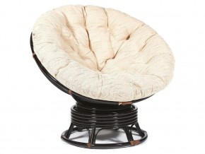 Кресло-качалка Papasan w 23/01 B с подушкой Antique brown, ткань Старт в Перми - perm.магазин96.com | фото