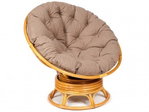 Кресло-качалка Papasan w 23/01 B с подушкой Honey, экошерсть Коричневый в Перми - perm.магазин96.com | фото