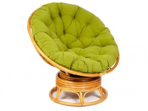 Кресло-качалка Papasan w 23/01 B с подушкой Honey, флок Олива в Перми - perm.магазин96.com | фото