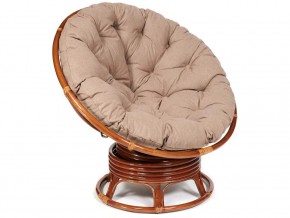 Кресло-качалка Papasan w 23/01 B с подушкой Pecan, экошерсть Коричневый в Перми - perm.магазин96.com | фото