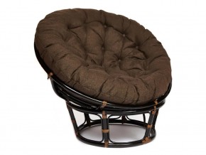 Кресло Papasan 23/01 W с подушкой Antique brown, ткань Коричневый в Перми - perm.магазин96.com | фото