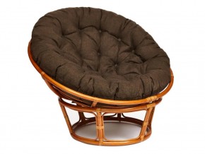 Кресло Papasan 23/01 W с подушкой Cognac, ткань Коричневый в Перми - perm.магазин96.com | фото