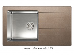 Мойка комбинированная Tolero twist TTS-860 Темно-бежевый 82 в Перми - perm.магазин96.com | фото