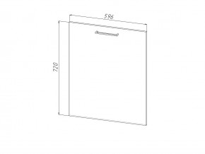 П 60 Комплект для посудомоечной машины 600 мм (цоколь + фасад) ЛДСП в Перми - perm.магазин96.com | фото