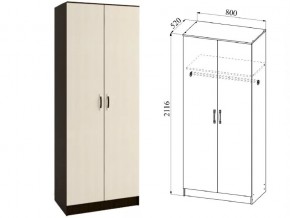 Шкаф 2 двери Ронда ШКР800.1 венге/дуб белфорт в Перми - perm.магазин96.com | фото